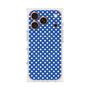プレミアムスクエアケース with MagSafe［ Small Dot - Blue ］