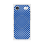 プレミアムスクエアケース with MagSafe［ Small Dot - Blue ］