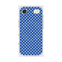 プレミアムスクエアケース with MagSafe［ Small Dot - Blue ］