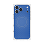 プレミアムスクエアケース with MagSafe［ Small Dot - Blue ］