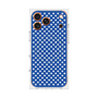 プレミアムスクエアケース with MagSafe［ Small Dot - Blue ］