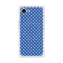プレミアムスクエアケース with MagSafe［ Small Dot - Blue ］