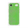 プレミアムスクエアケース with MagSafe［ Small Dot - Green ］