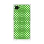 プレミアムスクエアケース with MagSafe［ Small Dot - Green ］