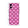 プレミアムスクエアケース with MagSafe［ Small Dot - Pink ］