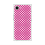 プレミアムスクエアケース with MagSafe［ Small Dot - Pink ］