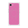 プレミアムスクエアケース with MagSafe［ Small Dot - Pink ］