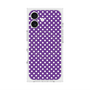 プレミアムスクエアケース with MagSafe［ Small Dot - Purple ］