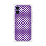 プレミアムスクエアケース with MagSafe［ Small Dot - Purple ］