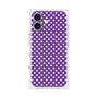 プレミアムスクエアケース with MagSafe［ Small Dot - Purple ］