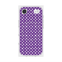 プレミアムスクエアケース with MagSafe［ Small Dot - Purple ］