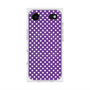 プレミアムスクエアケース with MagSafe［ Small Dot - Purple ］