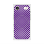 プレミアムスクエアケース with MagSafe［ Small Dot - Purple ］