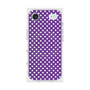 プレミアムスクエアケース with MagSafe［ Small Dot - Purple ］