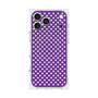 プレミアムスクエアケース with MagSafe［ Small Dot - Purple ］