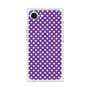 プレミアムスクエアケース with MagSafe［ Small Dot - Purple ］
