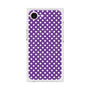 プレミアムスクエアケース with MagSafe［ Small Dot - Purple ］