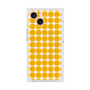 プレミアムスクエアケース with MagSafe［ Big Dot - Yellow ］