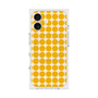 プレミアムスクエアケース with MagSafe［ Big Dot - Yellow ］