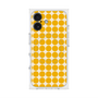 プレミアムスクエアケース with MagSafe［ Big Dot - Yellow ］