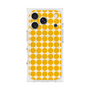 プレミアムスクエアケース with MagSafe［ Big Dot - Yellow ］