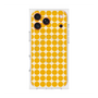プレミアムスクエアケース with MagSafe［ Big Dot - Yellow ］