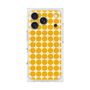 プレミアムスクエアケース with MagSafe［ Big Dot - Yellow ］