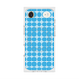 プレミアムスクエアケース with MagSafe［ Big Dot - Blue ］