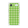 プレミアムスクエアケース with MagSafe［ Big Dot - Green ］