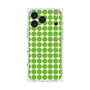 プレミアムスクエアケース with MagSafe［ Big Dot - Green ］