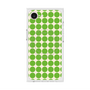 プレミアムスクエアケース with MagSafe［ Big Dot - Green ］