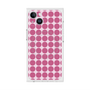 プレミアムスクエアケース with MagSafe［ Big Dot - Pink ］