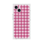 プレミアムスクエアケース with MagSafe［ Big Dot - Pink ］