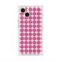 プレミアムスクエアケース with MagSafe［ Big Dot - Pink ］
