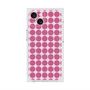 プレミアムスクエアケース with MagSafe［ Big Dot - Pink ］