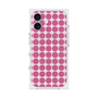 プレミアムスクエアケース with MagSafe［ Big Dot - Pink ］