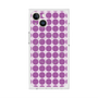 プレミアムスクエアケース with MagSafe［ Big Dot - Purple ］