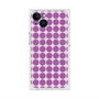 プレミアムスクエアケース with MagSafe［ Big Dot - Purple ］