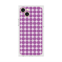 プレミアムスクエアケース with MagSafe［ Big Dot - Purple ］