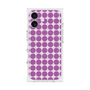 プレミアムスクエアケース with MagSafe［ Big Dot - Purple ］