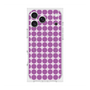 プレミアムスクエアケース with MagSafe［ Big Dot - Purple ］