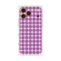 プレミアムスクエアケース with MagSafe［ Big Dot - Purple ］