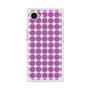 プレミアムスクエアケース with MagSafe［ Big Dot - Purple ］