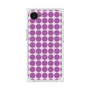 プレミアムスクエアケース with MagSafe［ Big Dot - Purple ］