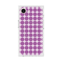 プレミアムスクエアケース with MagSafe［ Big Dot - Purple ］