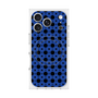 プレミアムスクエアケース with MagSafe［ Shower Dot - Blue ］