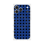 プレミアムスクエアケース with MagSafe［ Shower Dot - Blue ］
