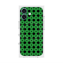 プレミアムスクエアケース with MagSafe［ Shower Dot - Green ］