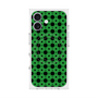 プレミアムスクエアケース with MagSafe［ Shower Dot - Green ］