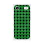 プレミアムスクエアケース with MagSafe［ Shower Dot - Green ］